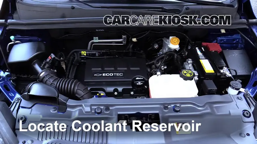 2015 Chevrolet Trax LTZ 1.4L 4 Cyl. Turbo Coolant (Antifreeze)